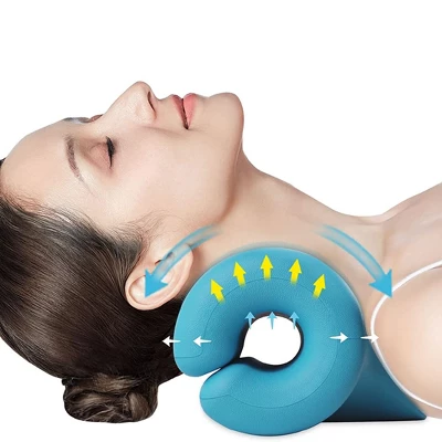 Life Authentics Professional Cervical Neck Pillow - Foam Neck Stretcher, Focus On Spinal Support Tmj Relief 2 Life Authentics Professional Cervical Neck Pillow - Foam Neck Stretcher, Focus On Spinal Support Tmj Relief - Image 2