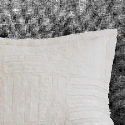 Polar Brushed Faux Fur Comforter Mini Set 5 Polar Brushed Faux Fur Comforter Mini Set - Image 5