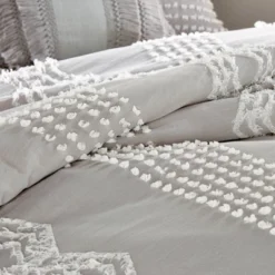 Peri Home Cut Geo Sham Gray -Bedding Store GUEST 08bd2fb8 c867 4f1e 93ea e895fda2ae9a