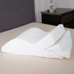 Fleming Supply Adjustable Memory Foam Leg Wedge Support Cushion With White Cover 7 Fleming Supply Adjustable Memory Foam Leg Wedge Support Cushion With White Cover -Bedding Store GUEST 0e67b670 5e54 47bf b140 3f317bfda019