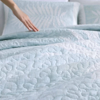 Field Of Fronds Cotton Sham Green - Tommy Bahama 5 Field Of Fronds Cotton Sham Green - Tommy Bahama - Image 5