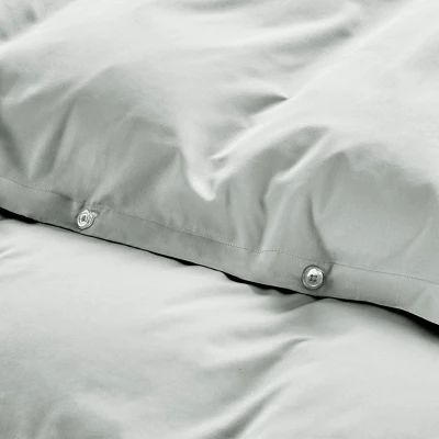 Duvet Cover Set 400 Thread Count 100% Cotton Sateen - Button Closure, Corner Ties By California Design Den 2 Duvet Cover Set 400 Thread Count 100% Cotton Sateen - Button Closure, Corner Ties By California Design Den - Image 2