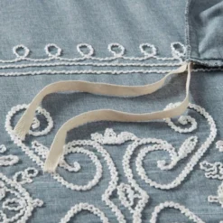 Intelligent Design Laurel Embroidered Duvet Cover Set Blue 12 Intelligent Design Laurel Embroidered Duvet Cover Set Blue -Bedding Store GUEST 16121429 2c91 422d a8e0 19ea835b0457