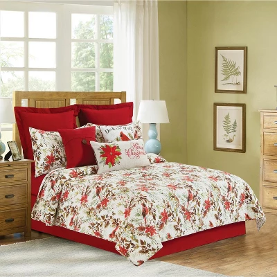 C&F Home 26" X 26" Solid Red Euro Sham 2 C&F Home 26" X 26" Solid Red Euro Sham - Image 2