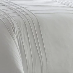 Variegated Pleats Duvet Cover Set - White - City Scene® -Bedding Store GUEST 1d6cf12b 8ec0 4099 bc55 595a4a85d48a
