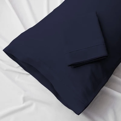 Color Sense 100% Cotton Cool & Crisp Percale Weave Pillowcases 1 Color Sense 100% Cotton Cool & Crisp Percale Weave Pillowcases