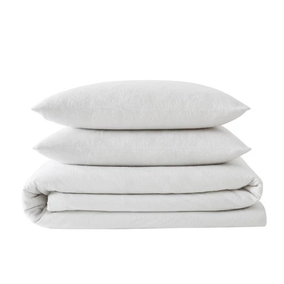 Herringbone Flannel Comforter Set Gray - London Fog 2 Herringbone Flannel Comforter Set Gray - London Fog - Image 2