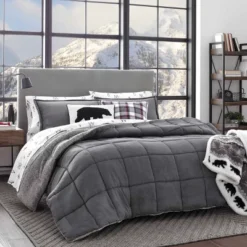 Sherwood Reversible Comforter Set - Eddie Bauer -Bedding Store GUEST 279c0597 be45 4bc3 9a58 8ad671cdec49