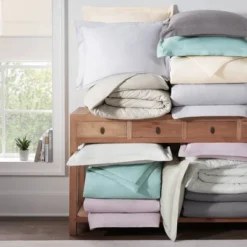 CVC 500 Thread Count Solid Duvet & Sham Set - Serta -Bedding Store GUEST 2ac628d4 dbc0 4cb8 bc81 d988e47e02a3