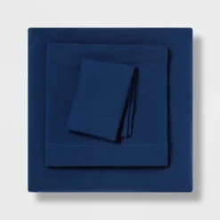 Twin/Twin XL Garment Washed Microfiber Solid Sheet Set - Room Essentials™ -Bedding Store GUEST 2f52748f 61b8 499f 901a 64bc515f19d4
