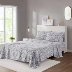 Printed Microfiber Sheet Set