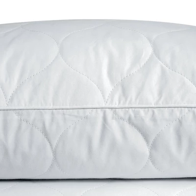 Peace Nest Quilted White Goose Down Feather Pillow 4 Peace Nest Quilted White Goose Down Feather Pillow - Image 4