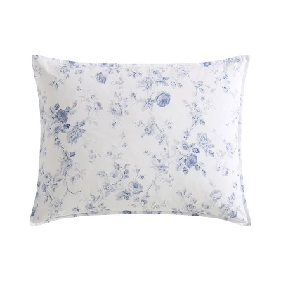 Laura Ashley Belinda Comforter Bedding Set Blue 4 Laura Ashley Belinda Comforter Bedding Set Blue - Image 4