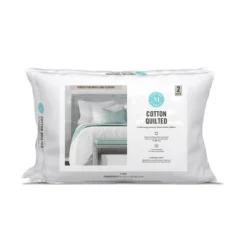 Standard/Queen 2pk Quilted Comfort Bed Pillow - Martha Stewart -Bedding Store GUEST 3b1f85d9 33e4 4bd3 8fcd bc132d4fc84f
