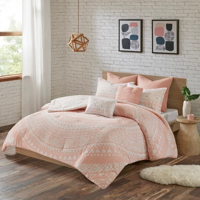 Urban Habitat 7pc Mica Cotton Reversible Comforter Set 1 Urban Habitat 7pc Mica Cotton Reversible Comforter Set