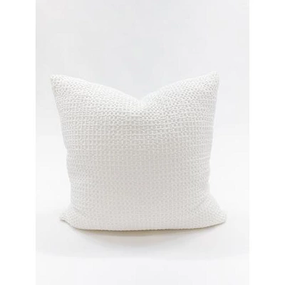 20x20 Down Alternative Cotton Waffle Weave Pillow - Anaya 7 20x20 Down Alternative Cotton Waffle Weave Pillow - Anaya - Image 7
