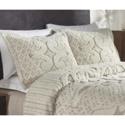 Serenity Collection 100% Cotton Tufted Unique Luxurious Bedspread Set - Better Trends 9 Serenity Collection 100% Cotton Tufted Unique Luxurious Bedspread Set - Better Trends -Bedding Store GUEST 3f024a2d 8701 4dc0 bc66 5147703d072f