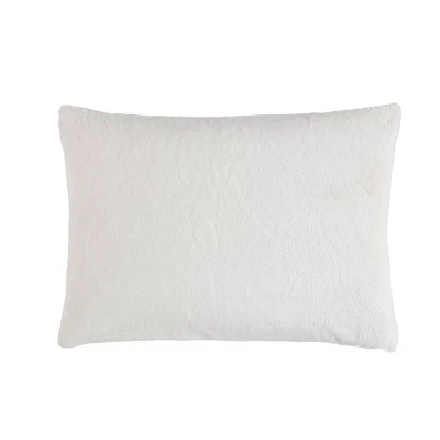 Laura Ashley Solid Faux Fur 100% Microfiber Duvet Cover Set Beige 7 Laura Ashley Solid Faux Fur 100% Microfiber Duvet Cover Set Beige - Image 7