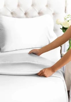 4 Piece Sheet Set 100% Cotton 1000 Thread Count - CGK Linens -Bedding Store GUEST 43dc68c3 1336 4c08 81cb 1ad2cf54d627