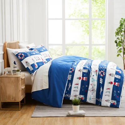 Southshore Fine Living Atlantics Oversized Soft 2-Piece Duvet Cover Set Blue Twin / Twin XL 1 Southshore Fine Living Atlantics Oversized Soft 2-Piece Duvet Cover Set Blue Twin / Twin XL