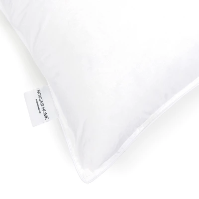 2 Pack Soft White Duck Feather & Down Bed Pillow | BOKSER HOME 6 2 Pack Soft White Duck Feather & Down Bed Pillow | BOKSER HOME - Image 6