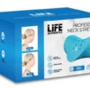 Life Authentics Professional Cervical Neck Pillow - Foam Neck Stretcher, Focus On Spinal Support Tmj Relief