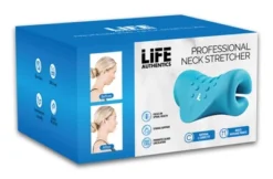 Life Authentics Professional Cervical Neck Pillow - Foam Neck Stretcher, Focus On Spinal Support Tmj Relief