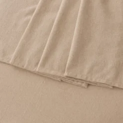 Great Bay Home Cotton Heathered Solid Flannel Sheet Set -Bedding Store GUEST 5510261c c1f2 4424 b936 c315536ce592