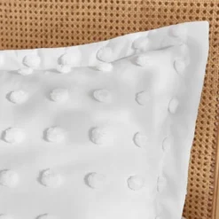 White Pom Pom Comforter Set - Levtex Home -Bedding Store GUEST 59b4184a e374 48b1 bddc fd0da5e38279