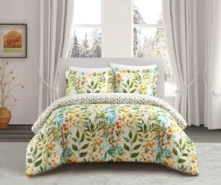 Chic Home Robin Duvet Cover Set Reversible Hand Painted Floral Print Design Bedding With Zipper Closure Multi-color -Bedding Store GUEST 5b59385c f22d 49ec 9b0a f65a534d6671