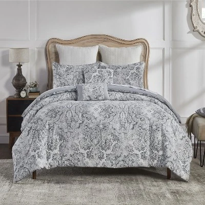 Alice Collection 6 Piece 100% Microfiber Comforter Set - Better Trends 8 Alice Collection 6 Piece 100% Microfiber Comforter Set - Better Trends - Image 8