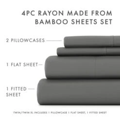 Softest Rayon Made From Bamboo 4 Piece Sheet Set - Becky Cameron 12 Softest Rayon Made From Bamboo 4 Piece Sheet Set - Becky Cameron -Bedding Store GUEST 5bdda27e f1c6 4f54 afd5 970de129e601