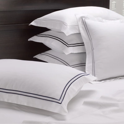 Ella Jayne 100% Cotton Percale 3 Piece Duvet Set With Satin Stitching 5 Ella Jayne 100% Cotton Percale 3 Piece Duvet Set With Satin Stitching - Image 5