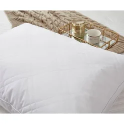 Cotton Quilted White Goose Feather And Down Pillow 2pk White - Blue Ridge Home Fashions 9 Cotton Quilted White Goose Feather And Down Pillow 2pk White - Blue Ridge Home Fashions -Bedding Store GUEST 5eb4f6e7 0e7d 4007 963d abac4012cf50