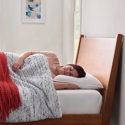 Essentials Medium Bed Pillow - Linenspa 8 Essentials Medium Bed Pillow - Linenspa - Image 8