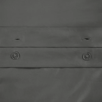 1500-Thread Count Cotton Solid Duvet Cover And Sham Set By Blue Nile Mills 3 1500-Thread Count Cotton Solid Duvet Cover And Sham Set By Blue Nile Mills - Image 3