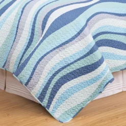 C&F Home Seawaves Coastal Beach Quilt Set -Bedding Store GUEST 6f4f87d3 8ca4 42ba bdab 252ca063e22c