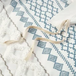 Ink+Ivy 3pc Imani Cotton Printed Duvet Cover Set With Chenille 18 Ink+Ivy 3pc Imani Cotton Printed Duvet Cover Set With Chenille -Bedding Store GUEST 6fd9bc60 d8ee 4064 b4de ea3aaeb4b4c1