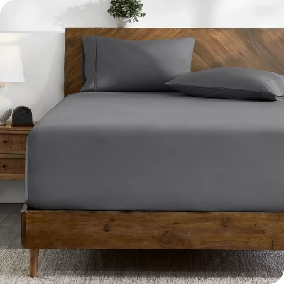 22 Inch Extra Deep Pocket Sheet Set, Double Brushed Microfiber Sheets By Bare Home 2 22 Inch Extra Deep Pocket Sheet Set, Double Brushed Microfiber Sheets By Bare Home - Image 2