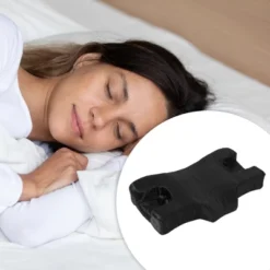 Unique Bargains Silky Neck And Shoulder Pain Ease Home Sleeping Bed Memory Foam Pillow 1 Pc