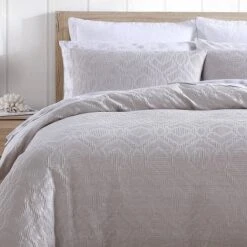Textured Waffle Duvet Cover Set - Tommy Bahama