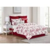 C&F Home 26" X 26" Solid Red Euro Sham