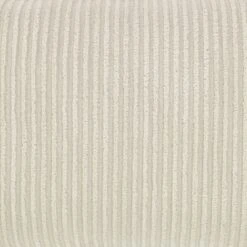 Jullian Collection 100% Cotton Tufted Unique Luxurious Bold Stripes Design Sham Ivory - Better Trends