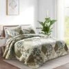 Peace Nest Lightweight Pre-washed Microfiber Quilt Coverlet Set