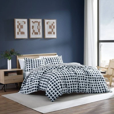 City Scene Urban Shibori Duvet Set Blue 3 City Scene Urban Shibori Duvet Set Blue - Image 3