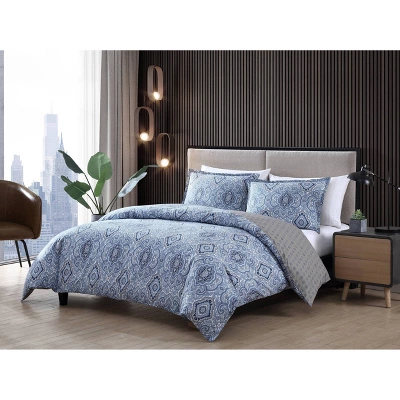 Milan Reversible Comforter Set - City Scene 1 Milan Reversible Comforter Set - City Scene