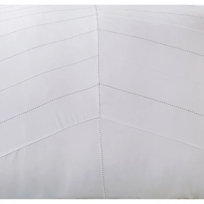 White Courtney Duvet Cover Set - City Scene® 5 White Courtney Duvet Cover Set - City Scene® - Image 5