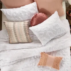 Peri Home Chenille Leopard Duvet Cover & Sham Set White -Bedding Store GUEST 8e3c0370 f079 4389 8b6e 32258445c750