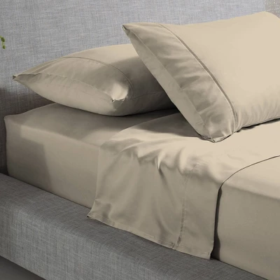 300 Thread Count Wrinkle Resistant Solid Sheet Set - Color Sense 2 300 Thread Count Wrinkle Resistant Solid Sheet Set - Color Sense - Image 2