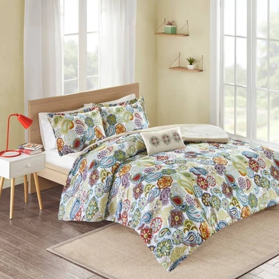 Tula Paisley Medallion Comforter Set 1 Tula Paisley Medallion Comforter Set